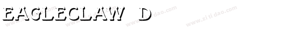 Eagleclaw 3D字体转换
